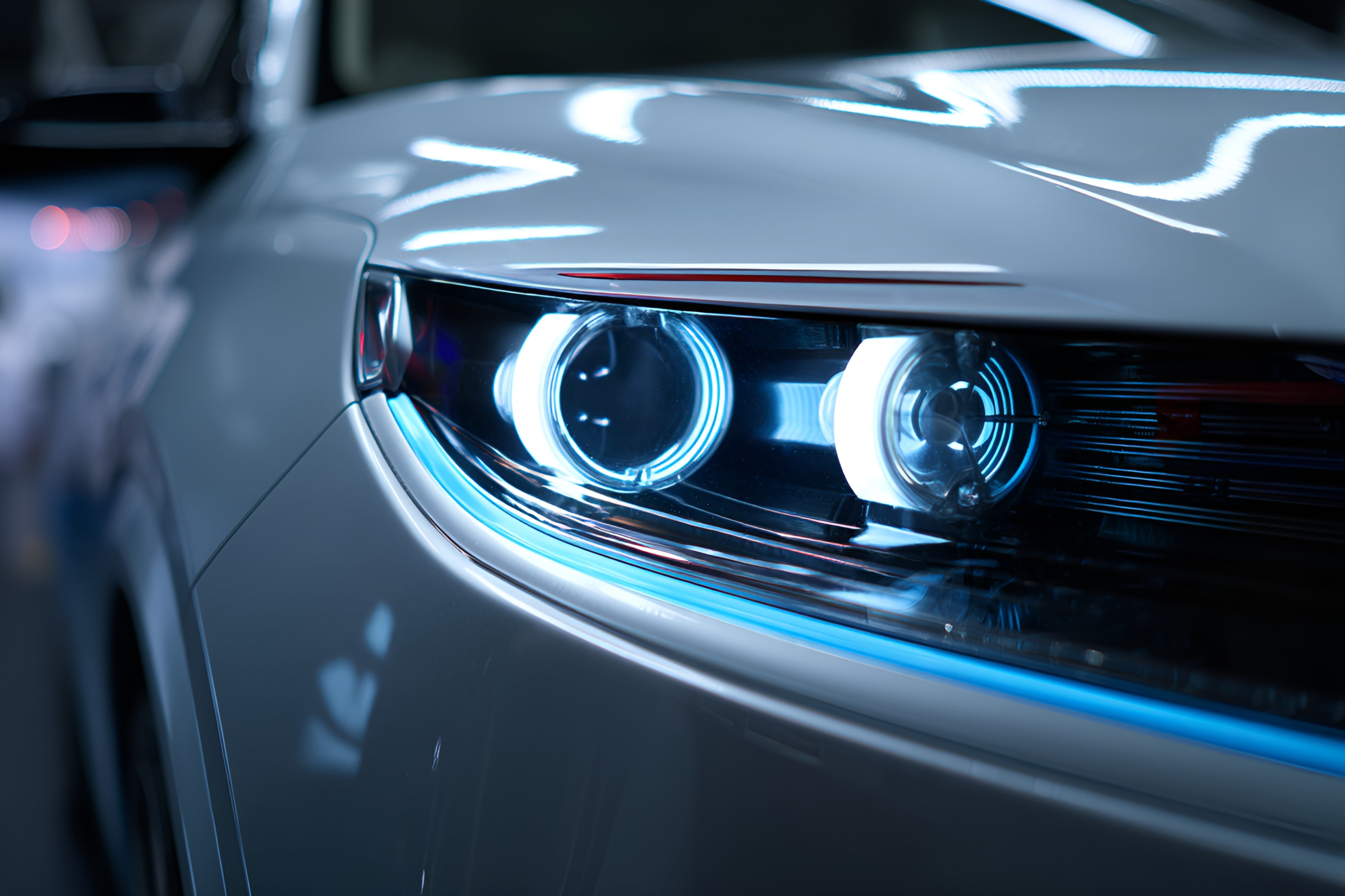 攝圖網(wǎng)_602395838_白色汽車的燈光（企業(yè)商用）.jpg