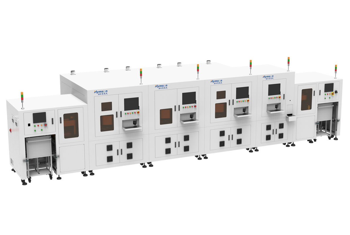 精密結構件激光加工自動線