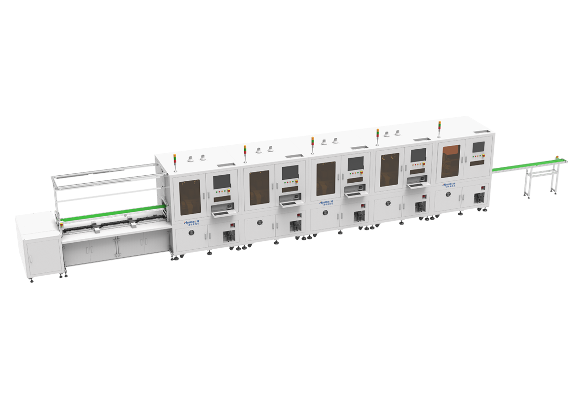 扁平線圈激光自動去皮加工線